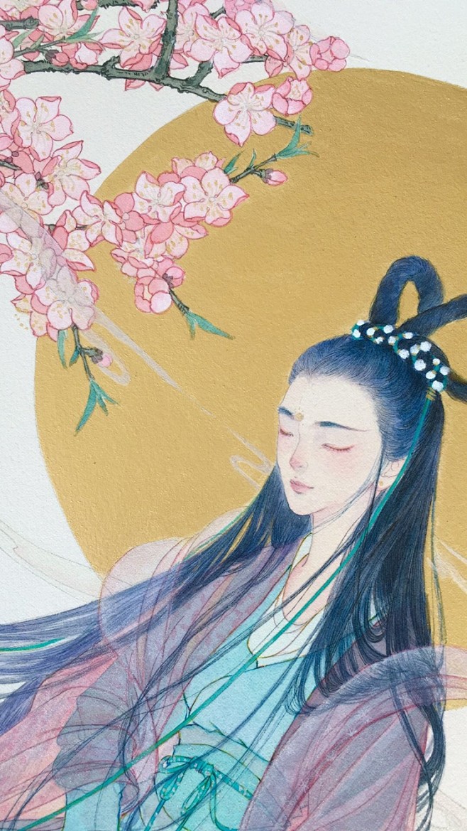 桃花仙人种桃树又折花枝当酒钱