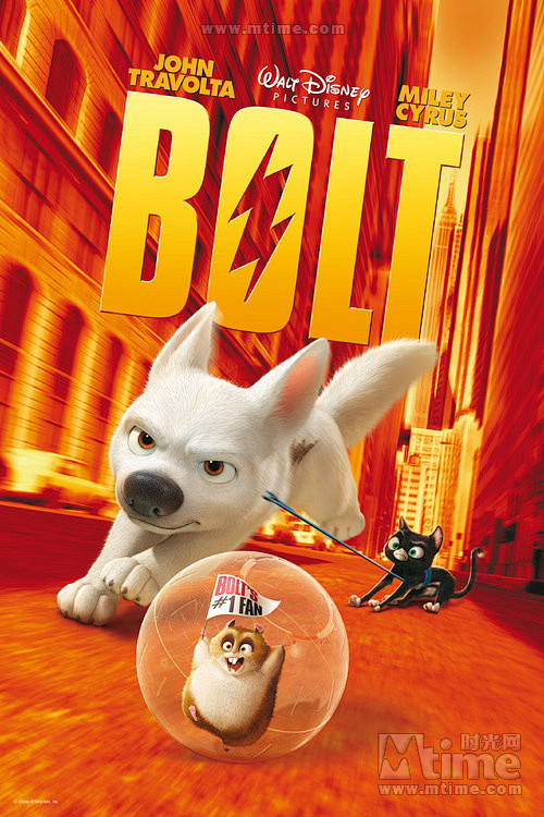 闪电狗Bolt(2008)海报 #01