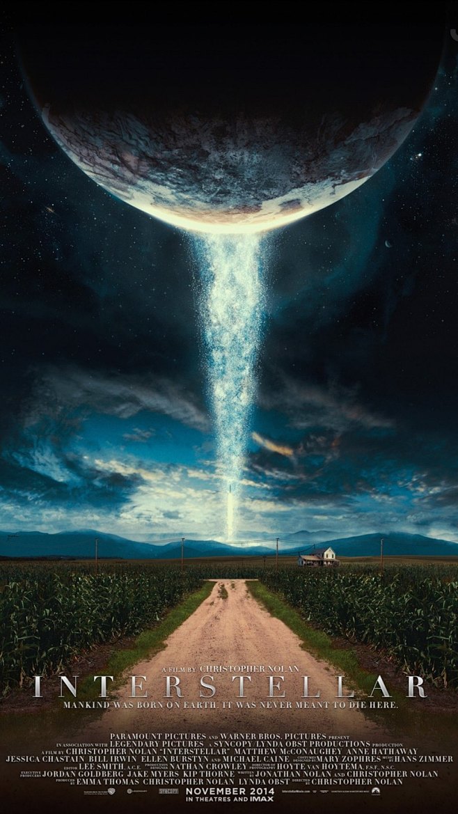 星际穿越INTERSTELLAR电影海报...