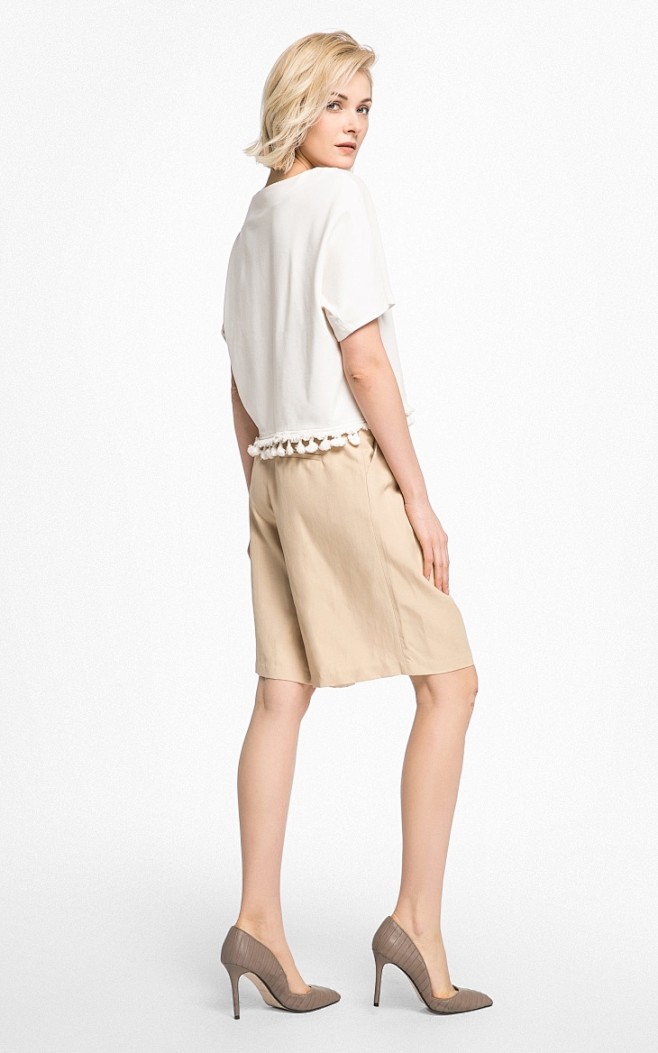 Vero Moda2016新品优雅落肩短...
