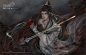 ✔《魔道祖师》Kiwi饶男作品 魏无羡 蓝忘机 古风耽美BL 古风纯爱插画 小说同人插画