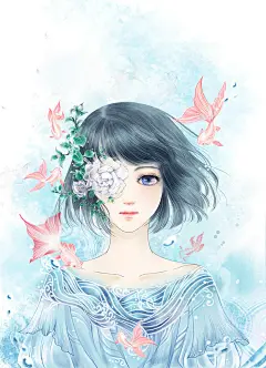 《南风》杂志封面 | 锦雩 - 原创作品 - 涂鸦王国插画