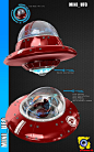 mini ufo 3d