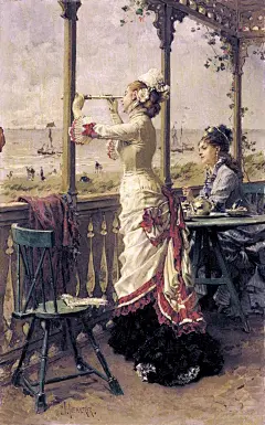 优雅、精致的时尚女性！荷兰浪漫印象派画家波蒂列耶油画作品欣赏_Jan : 扬·弗雷德里克·彼得·波蒂列耶 Jan Frederik Pieter Portielje（1829年4月20日，阿姆斯特丹 -1908年2月6日，安特卫普）是荷兰流派和肖像画画家。 …