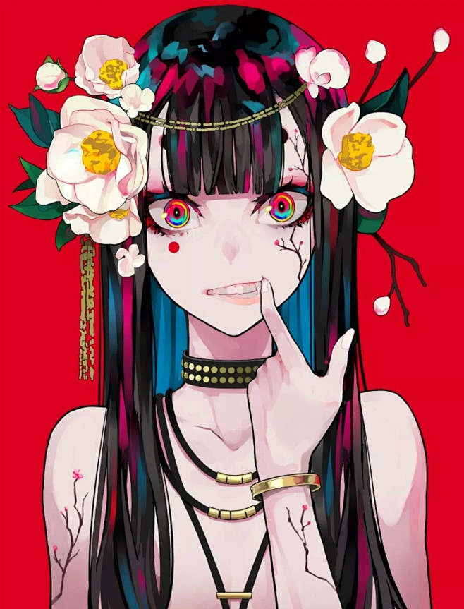 高饱和度色彩，吸睛效果贼棒！

插画师：...