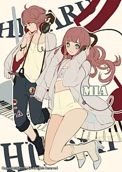 「girl&amp;boy」/「Mia」の漫画 [pixiv] : pixiv是提供插画等作品的投稿、阅览服务的「插画交流网站」。这里有各种各样不同风格的投稿作品，我们还会举办官方、用户企画的各种比赛。