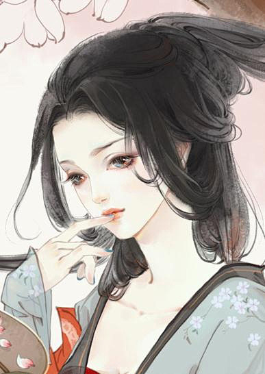 美人才睡醒，妆未画，衩未插。。。