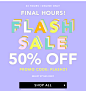 Forever 21 - Flash Sale 50% Off