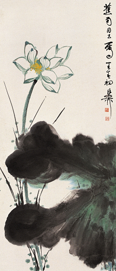馨瑶茹雪采集到水墨花卉
