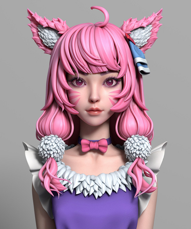 Cat girl_Dust尘埃作品_角色...