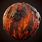 Substance Designer - Lava, Jonah Pankonin : Wanted to get into Designer again so here's a lava material!