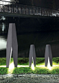 LED aluminium Bollard #light ALICE by Wever  Ducré | #design Joel Hesselgren