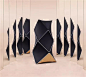 Beolab90
类别: High Performance Home Audio-Video
公司：B&O
BeoLab 90突破传统的箱式造型，采用了三角锥形设计，搭配弧形木质材料、黑色针织物及拥有极佳质感的铝制金属，浑身上下充满抽象艺术气息。此外，引入了360度发声概念，利用多声道，多扬声器单元及多角度反射的设计来实现这一概念，保证用户在任何位置都能收听到美妙音乐。