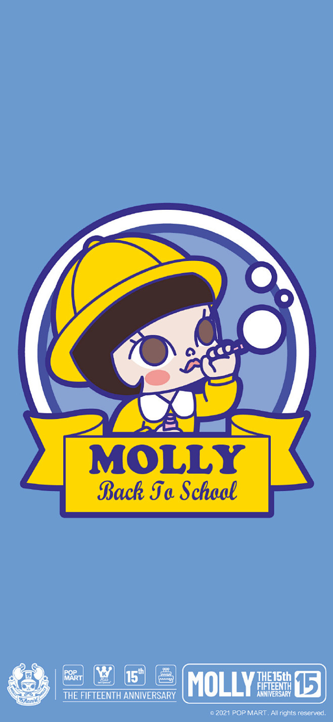 #泡泡玛特壁纸#
MOLLY十五周年专属...