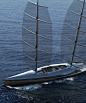 timur bozca conceives the cauta super sailing yacht concept