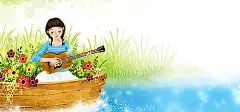 时尚花纹,卡通人物,儿童画,卡通,花纹背景,唯美,大气,女孩弹琴,海报banner,童趣,手绘图库,png图片,网,图片素材,背景素材,139405@飞天胖虎