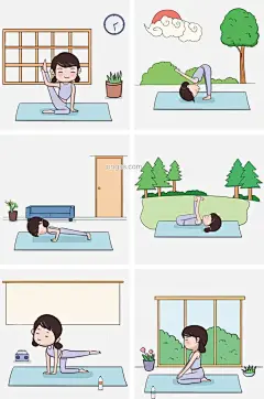 健康生活女生清晨练瑜伽家居瑜伽插画图片大小2000x3020px 图片尺寸23.06 MB 来自PNG搜索网 pngss.com 免费免扣png素材下载！插画#锻炼#健康生活#健身#居家#卡通手绘#美体#女生#清晨#少女#生活#阳光#瑜伽#