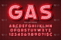 字母,三维图形,字体,霓虹灯,现代,色彩鲜艳,盒子,绘画插图,图像特效