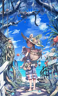 夏の魔女「見習い」