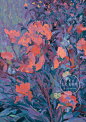 春花_画画的陶然__插画师作品_涂鸦王国gracg.com