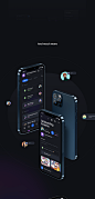 mobile app design UI ux Productivity