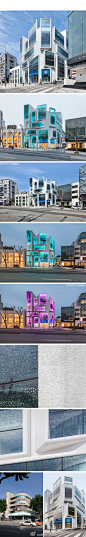 【MVRDV: 首尔chungha building完工】@MVRDV 接受委托设计chungha building改造项目，项目就位于江南区apgujung road上。