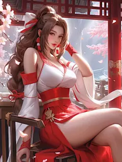 每日壁纸-56｜不知火舞7樱花雪❄️｜角色
