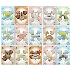 独立包装复古糖果造型铝膜气球五球套装儿童生日派对装饰布置气球-淘宝网