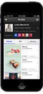 Behance Official iPhone App 2.0
#个人中心#