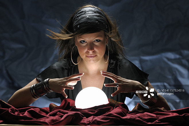 fortune teller with ...