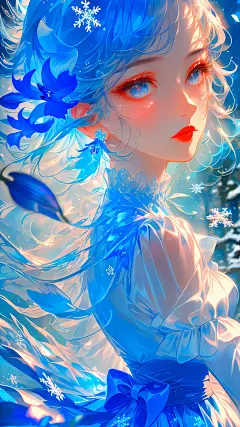 动漫美女，都市小说，人物设计，插画设计，梦幻，温馨治愈