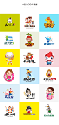 卡通IP形象设计 吉祥物公仔 三视图 动漫Q版卡通表情插画-猪八戒网