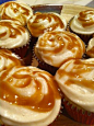 Simple Caramel Apple Cupcakes