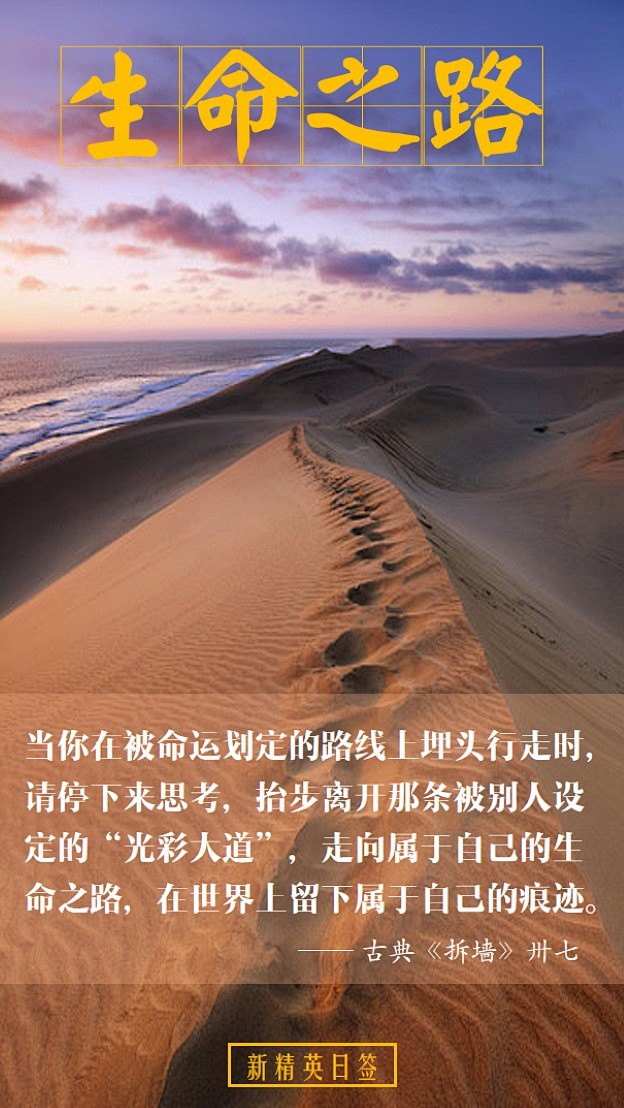 0126 生命之路（无）-彭聪
#新精英...