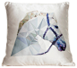 Horse Couture Pillow - eclectic - Decorative Pillows - Interior Illusions