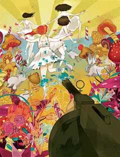 国际顶尖商业插画师马科斯·金作品欣赏