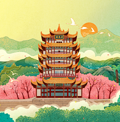 浔找洸眀嵿采集到插画