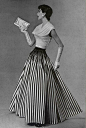 50s fashion illustration