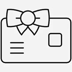 节日信明信片邮件图标_88ICON https://88icon.com 节日信 明信片 邮件 礼物 节日 圣诞节 贺卡 蝴蝶结 季节性 线图标iii