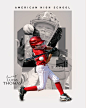 Lucas-Thomas - Baseball Sports Memorymate Photography Template