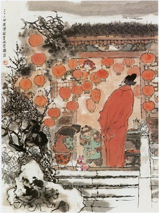 《红楼梦》书籍插图 | 艺术家 戴敦邦-花瓣网