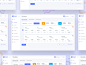 Dashboard ui ux timesheet we application design