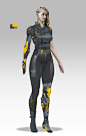 Sci-fi ·female character, Yuan Xin