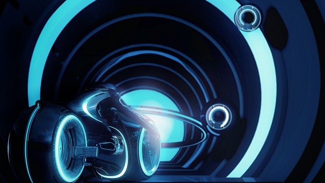 Tron Legacy computer...