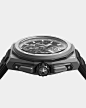 Chronograph El Primero futuristic mechanical Sharp Titanium Watches zenith