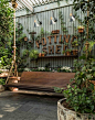 This restaurant in Alexandria, Australia, is a green oasis. Plants adorn every wall and nook while beautiful reclaimed wood furniture makes for a cozy interior.The Potting Shed doesn’t only serve a