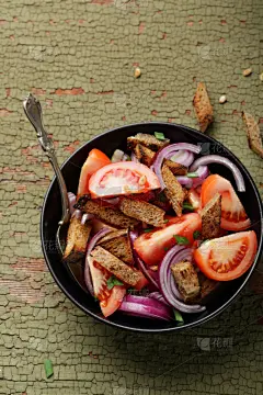 夏天,素食,碗,沙拉,食品,特写,垂直画幅,沙拉碗,绿色,无人