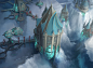 Simic Island, Yeong Hao Han : Painting for Magic the Gathering, Ravnica Allegiance set