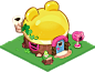 Cookie Houses : " Each Cookie needs a sweet little house. A bunch of sweet little house together makes up a big sweet town! " Cookie Houses are a unique type of building, serving most reliable means of obtaining EXP Star Jellies. As long as they