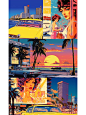 Midjourney｜city pop